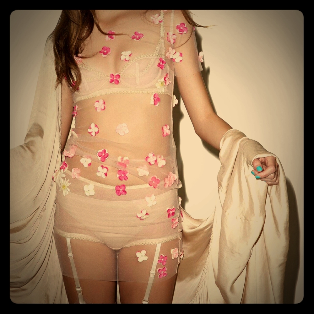 Fete Flower Bomb Skirt